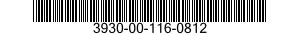 3930-00-116-0812  3930001160812 001160812