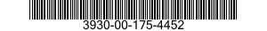 3930-00-175-4452  3930001754452 001754452