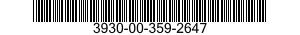 3930-00-359-2647  3930003592647 003592647