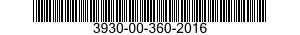 3930-00-360-2016  3930003602016 003602016