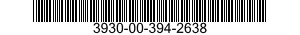 3930-00-394-2638  3930003942638 003942638