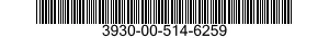 3930-00-514-6259  3930005146259 005146259
