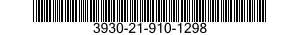 3930-21-910-1298 TRUCK,LIFT,FORK 3930219101298 219101298