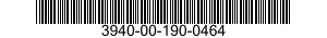 3940-00-190-0464  3940001900464 001900464