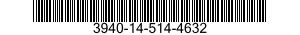 3940-14-514-4632 WEBBING ASSEMBLY,SINGLE LEG 3940145144632 145144632