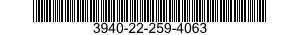 3940-22-259-4063  3940222594063 222594063