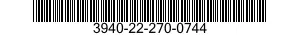 3940-22-270-0744  3940222700744 222700744