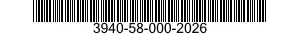 3940-58-000-2026 ADAPTER,HOISTING 3940580002026 580002026