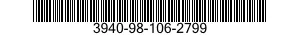 3940-98-106-2799  3940981062799 981062799