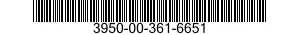 3950-00-361-6651  3950003616651 003616651