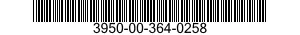 3950-00-364-0258  3950003640258 003640258