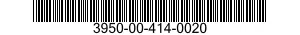 3950-00-414-0020  3950004140020 004140020