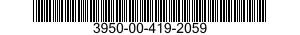 3950-00-419-2059  3950004192059 004192059