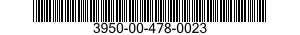 3950-00-478-0023  3950004780023 004780023