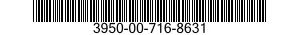 3950-00-716-8631  3950007168631 007168631