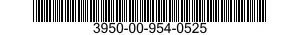 3950-00-954-0525  3950009540525 009540525