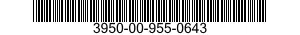 3950-00-955-0643  3950009550643 009550643