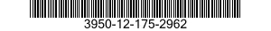 3950-12-175-2962 RING,KUPPLUNGS- 3950121752962 121752962