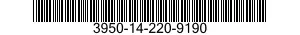 3950-14-220-9190  3950142209190 142209190