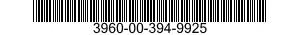 3960-00-394-9925 LINER 3960003949925 003949925