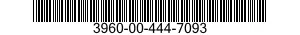 3960-00-444-7093 FIXED FINGER ASSEMB 3960004447093 004447093