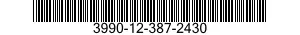 3990-12-387-2430 BINDER,LOAD 3990123872430 123872430