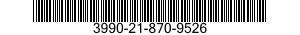 3990-21-870-9526 TIE DOWN,CARGO,VEHICLE 3990218709526 218709526
