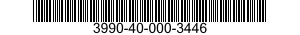 3990-40-000-3446 PALLET,MATERIAL HANDLING 3990400003446 400003446