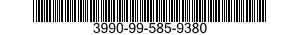 3990-99-585-9380 TURNBUCKLE AND HOOK 3990995859380 995859380