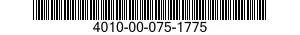 4010-00-075-1775 WIRE ROPE ASSEMBLY,SINGLE LEG 4010000751775 000751775