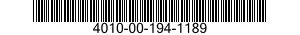 4010-00-194-1189  4010001941189 001941189