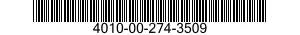 4010-00-274-3509  4010002743509 002743509