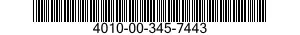 4010-00-345-7443  4010003457443 003457443