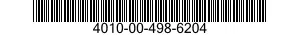 4010-00-498-6204 WIRE ROPE ASSEMBLY,SINGLE LEG 4010004986204 004986204