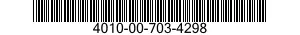 4010-00-703-4298 WIRE ROPE ASSEMBLY,SINGLE LEG 4010007034298 007034298