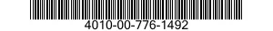 4010-00-776-1492 WIRE ROPE ASSEMBLY,SINGLE LEG 4010007761492 007761492