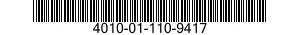4010-01-110-9417 WIRE STRAND ASSEMBLY,SINGLE LEG 4010011109417 011109417