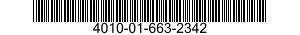 4010-01-663-2342 WIRE ROPE ASSEMBLY,SINGLE LEG 4010016632342 016632342