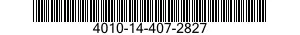 4010-14-407-2827 WIRE ROPE ASSEMBLY,SINGLE LEG 4010144072827 144072827