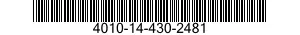 4010-14-430-2481 WIRE ROPE ASSEMBLY,SINGLE LEG 4010144302481 144302481