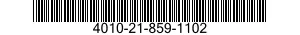 4010-21-859-1102 WIRE ROPE ASSEMBLY,SINGLE LEG 4010218591102 218591102