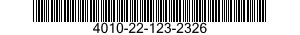 4010-22-123-2326 WIRE ROPE ASSEMBLY,SINGLE LEG 4010221232326 221232326