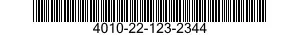 4010-22-123-2344 WIRE ROPE ASSEMBLY,SINGLE LEG 4010221232344 221232344