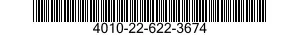 4010-22-622-3674 WIRE ROPE ASSEMBLY,SINGLE LEG 4010226223674 226223674