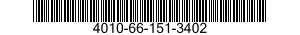 4010-66-151-3402 WIRE ROPE ASSEMBLY,SINGLE LEG 4010661513402 661513402