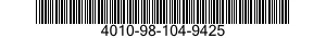 4010-98-104-9425 WIRE ROPE ASSEMBLY,SINGLE LEG 4010981049425 981049425