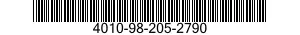 4010-98-205-2790 CHAIN ASSEMBLY,SINGLE LEG 4010982052790 982052790