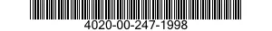 4020-00-247-1998 CORD ASSEMBLY,ELASTIC 4020002471998 002471998