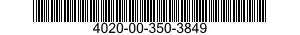 4020-00-350-3849 FIBER ROPE ASSEMBLY,SINGLE LEG 4020003503849 003503849