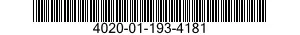 4020-01-193-4181 CORD ASSEMBLY,ELASTIC 4020011934181 011934181